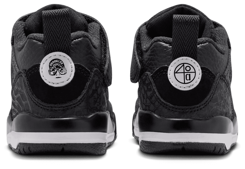 Jordan Spizike Low - Boys' Toddler — Black/White — view 3