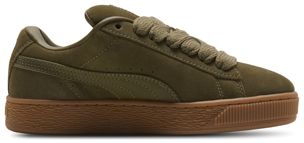 PUMA Suede XL - Women's — Wild Willow/Sugared Almond/Wild Willow — view 2