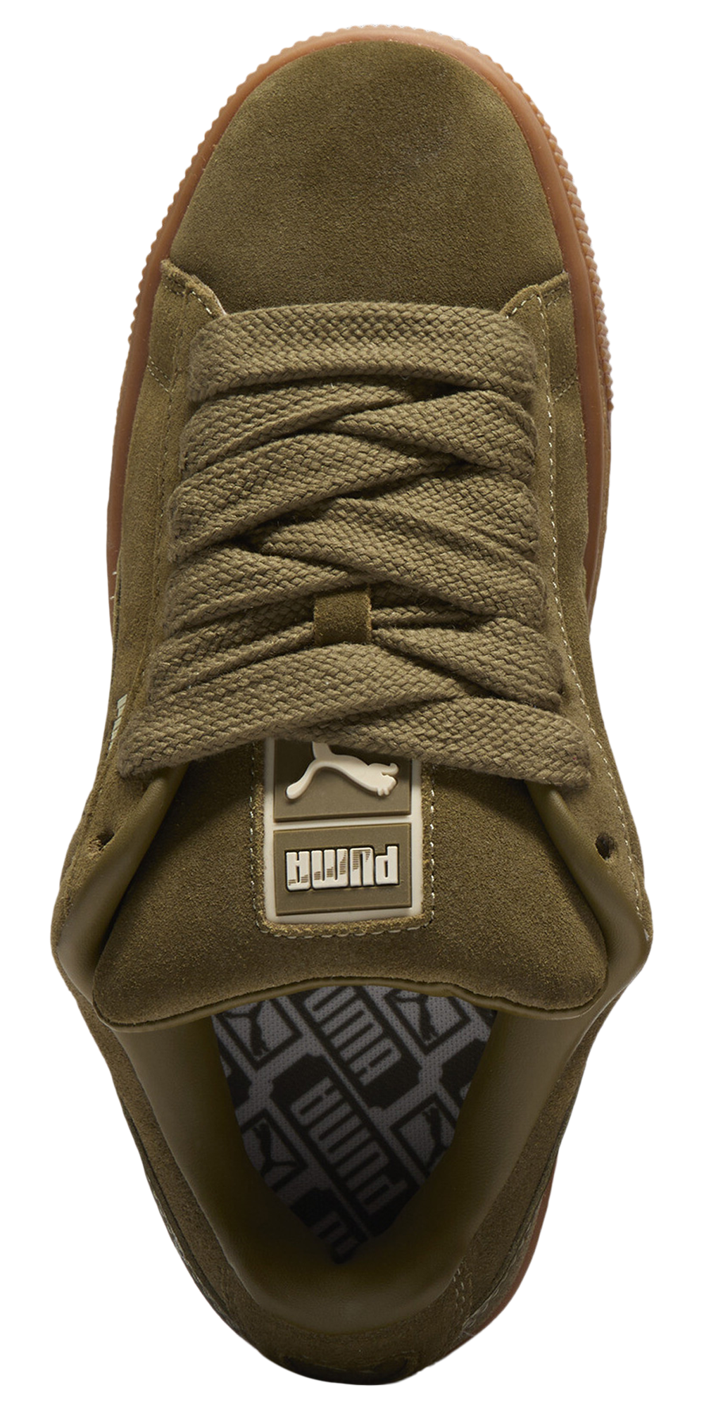 PUMA Suede XL - Women's — Wild Willow/Sugared Almond/Wild Willow — view 5