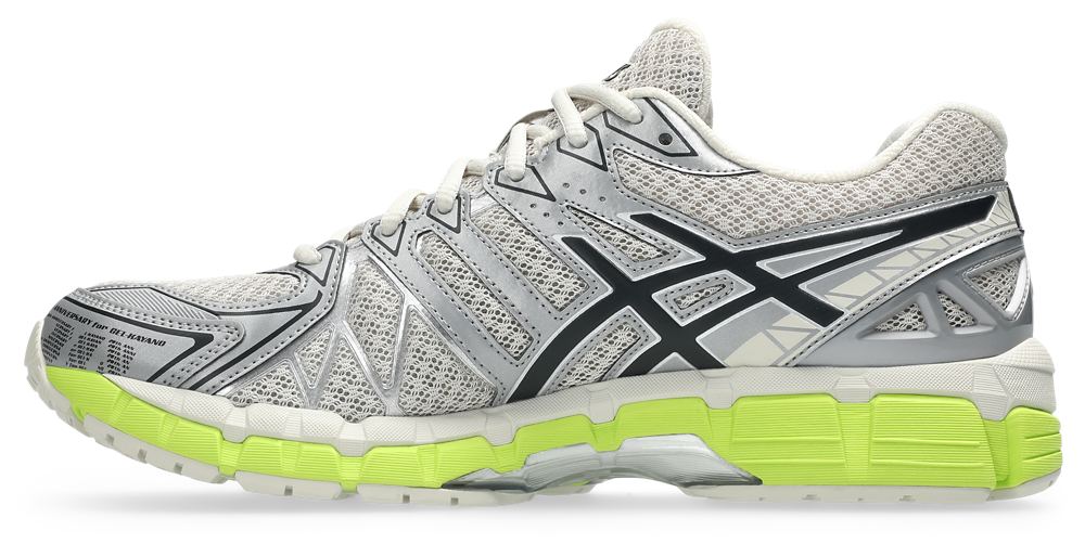 ASICS® GEL-Kayano 20 - Men's — Black/Lime/Smoke Gray — view 2