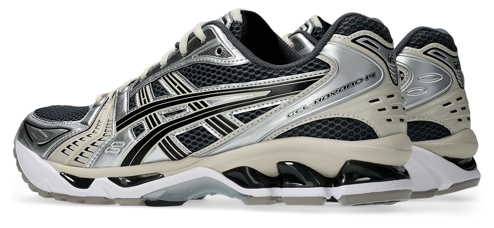 ASICS® GEL-Kayano 14 - Women's — Carrier Grey/Black — view 7