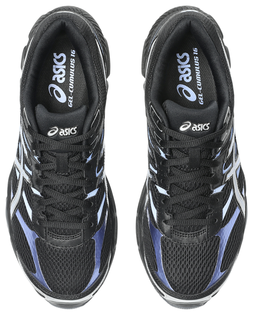 ASICS® GEL-Cumulus 16 - Men's — Black/Pure Silver/Blue — view 4