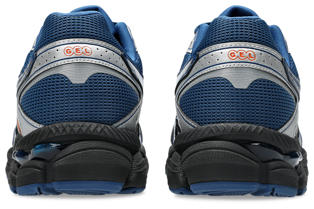 ASICS® GEL-Cumulus 16 - Men's — Illusion Blue/Black/Orange — view 3