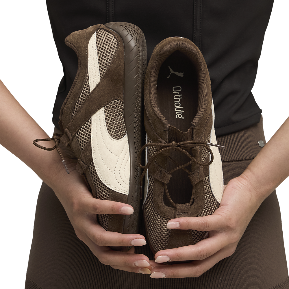 PUMA Speedcat Go - Women's — Chocolate Brown/Alpine Snow — view 8