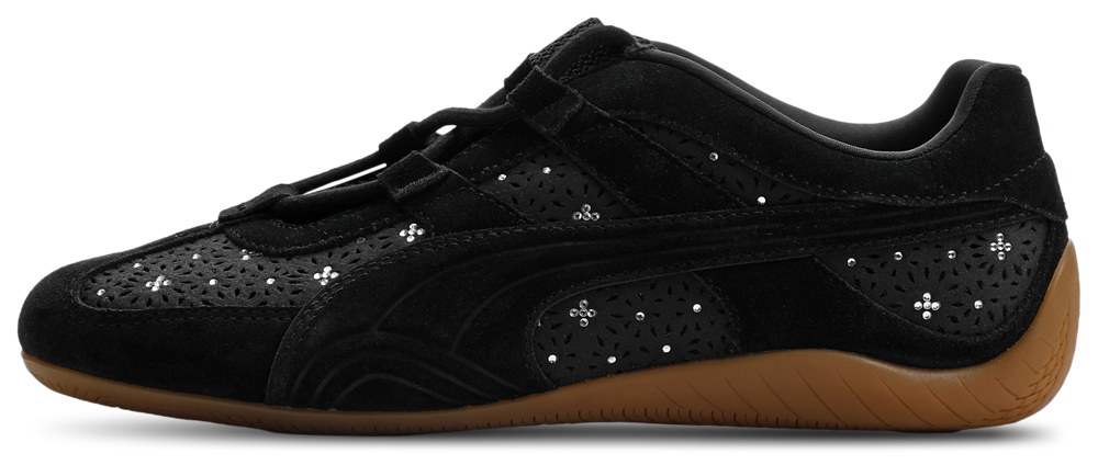 PUMA Speedcat Go - Women's — Black/Silver/Gum — view 2