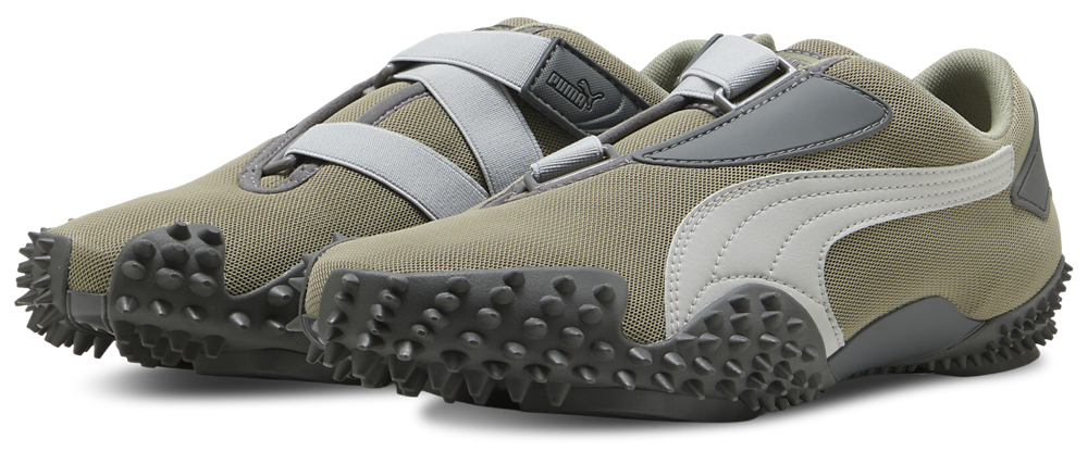 PUMA Mostro OG Prime - Women's — Lux Army/Glacial Gray — view 6