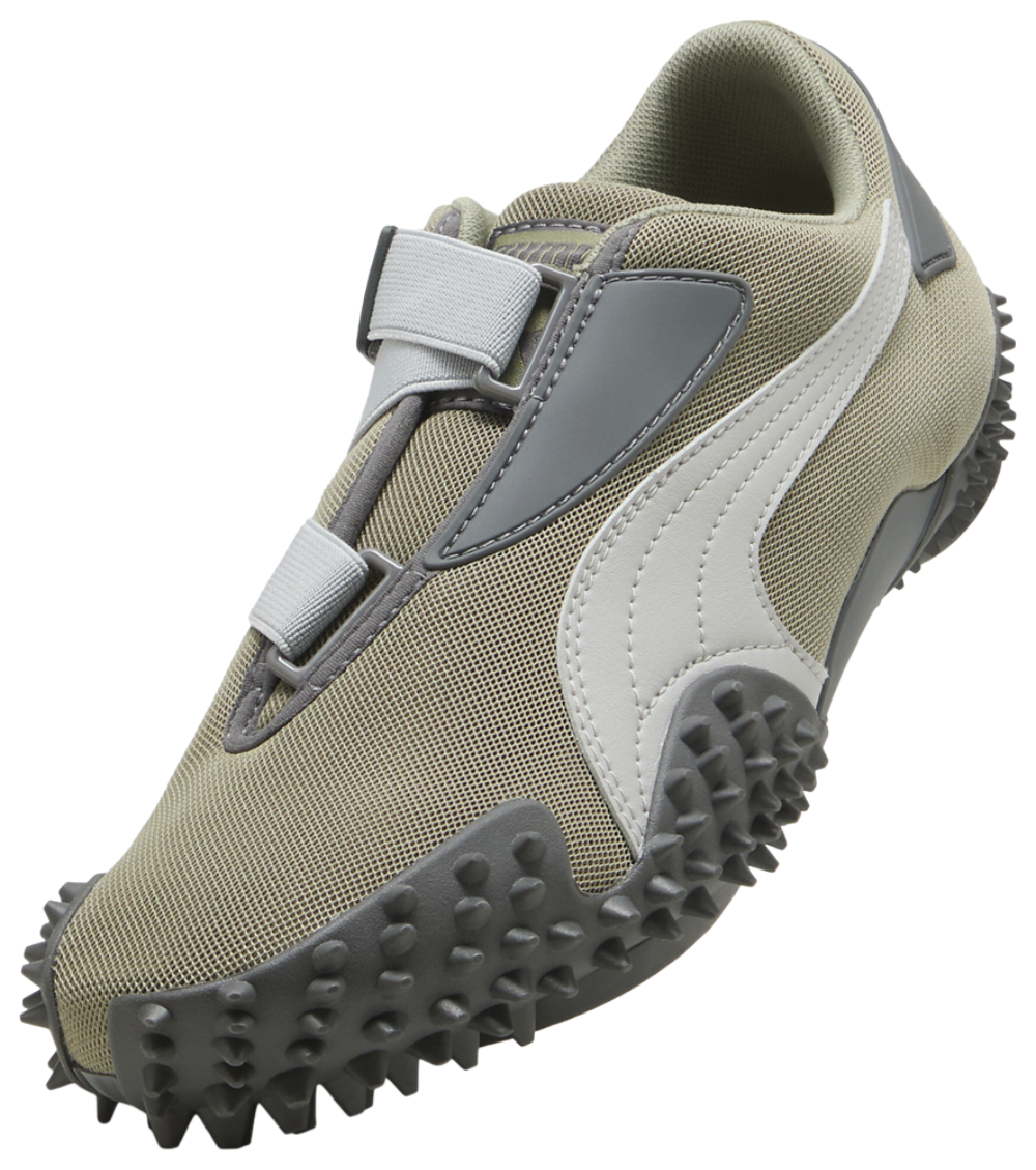 PUMA Mostro OG Prime - Women's — Lux Army/Glacial Gray — view 7