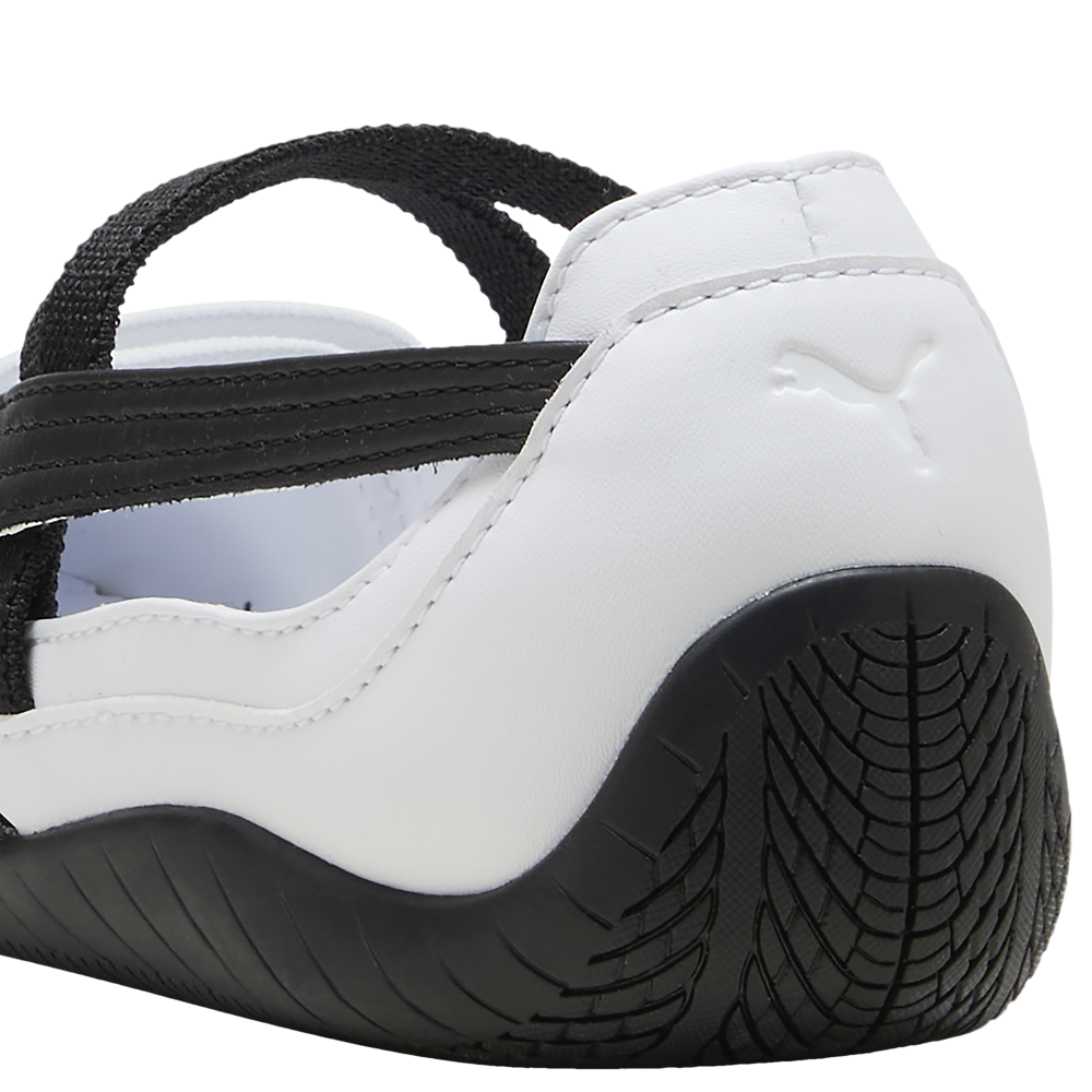 PUMA Speedcat Ballet Leather - Women's — Puma White/Puma Black — view 3