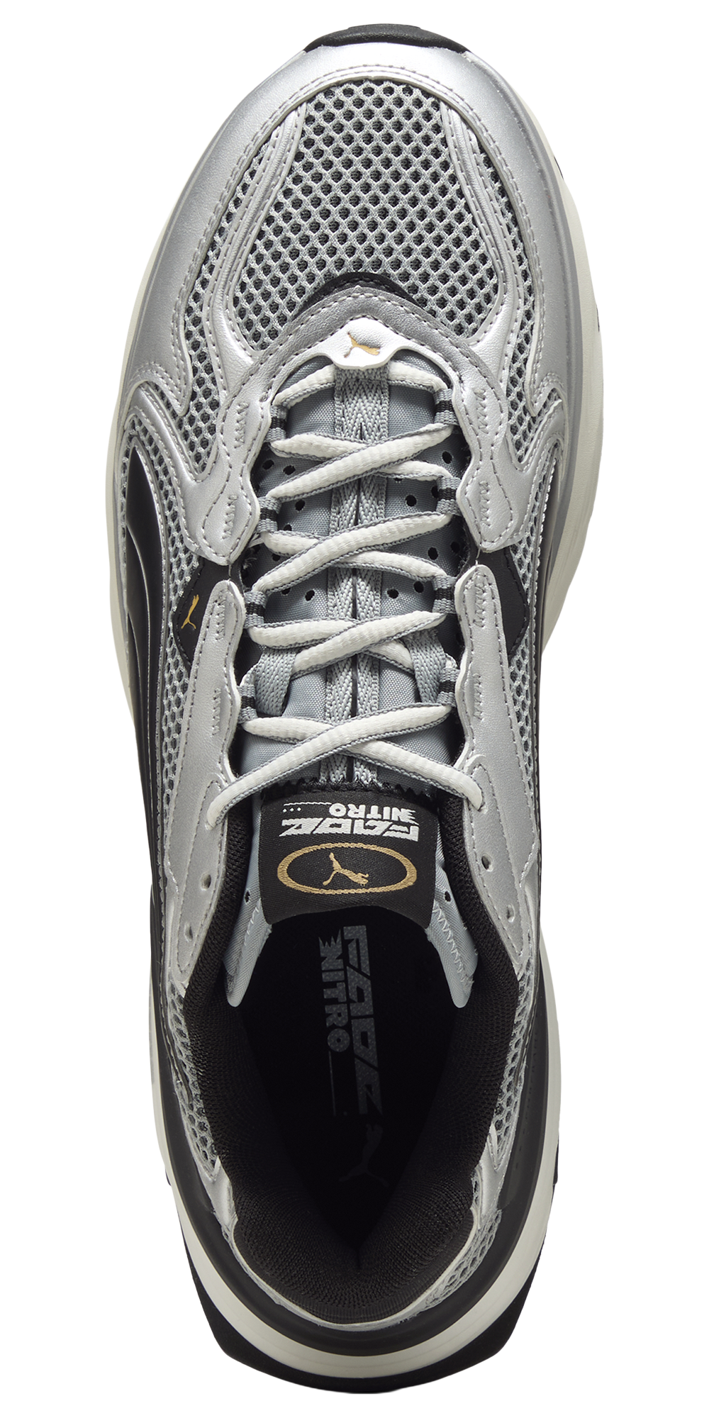 PUMA Fade Nitro Ls - Men's — Cool Mid Gray/Puma Silver/Puma Black — view 4