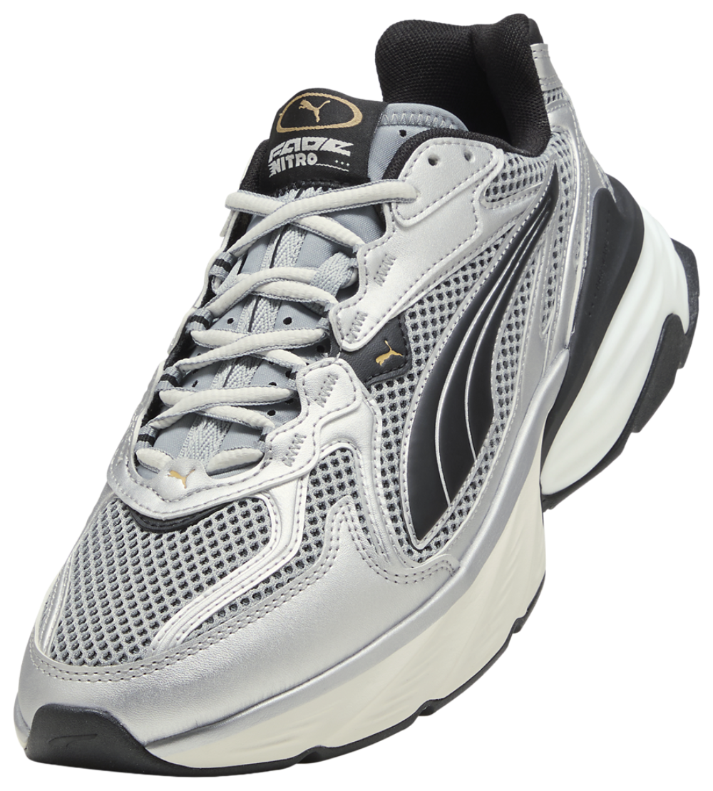 PUMA Fade Nitro Ls - Men's — Cool Mid Gray/Puma Silver/Puma Black — view 7