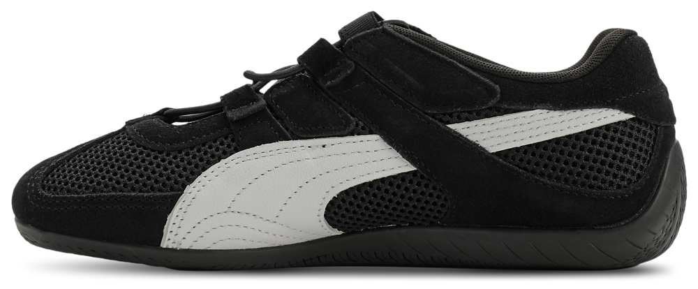PUMA Speedcat Go - Girls' Grade School — White/Black — view 2