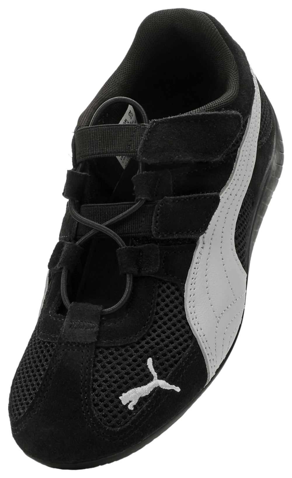 PUMA Speedcat Go - Girls' Grade School — White/Black — view 6
