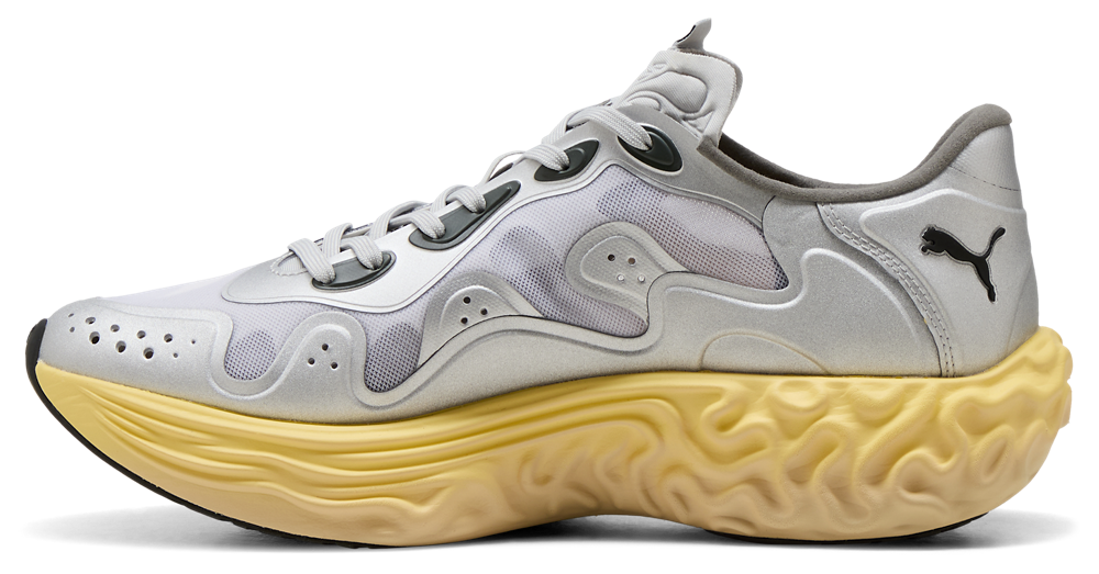 PUMA Velum 2 SB Nitro Salehe - Men's — Grey/Yellow — view 2