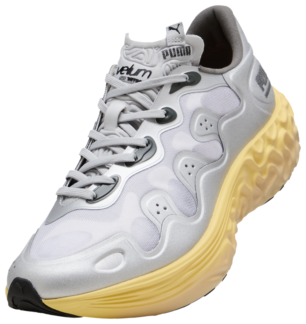 PUMA Velum 2 SB Nitro Salehe - Men's — Grey/Yellow — view 7
