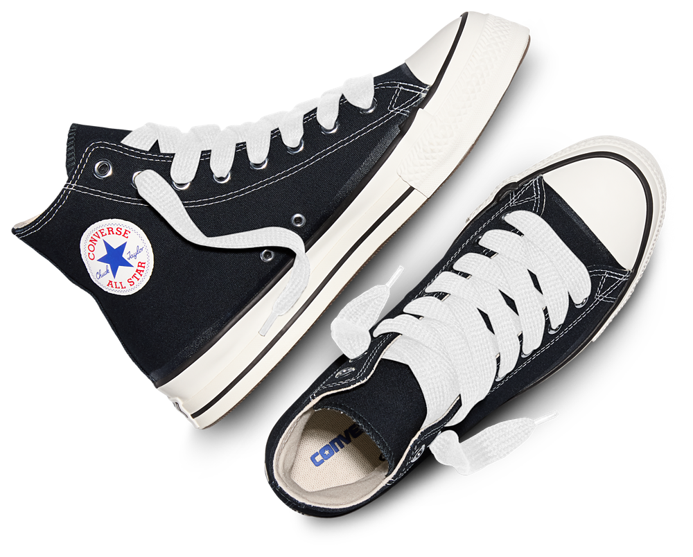 Converse CTAS High Throwback - Men's — Black/White — view 4