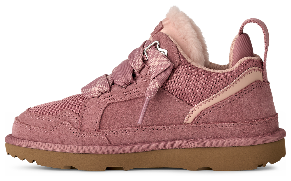UGG Lowmel - Girls' Grade School — Pink Dawn/Brown — view 2