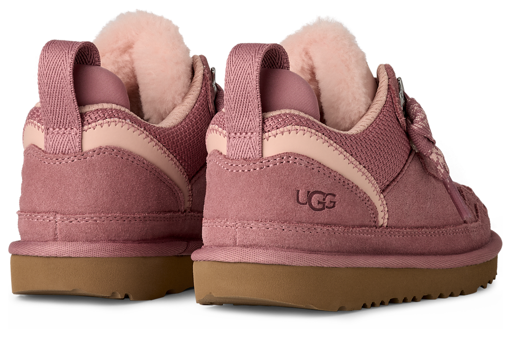 UGG Lowmel - Girls' Grade School — Pink Dawn/Brown — view 3