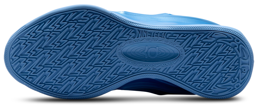 Nike KD 19 - Men's — Navy/Gold/Red — view 5