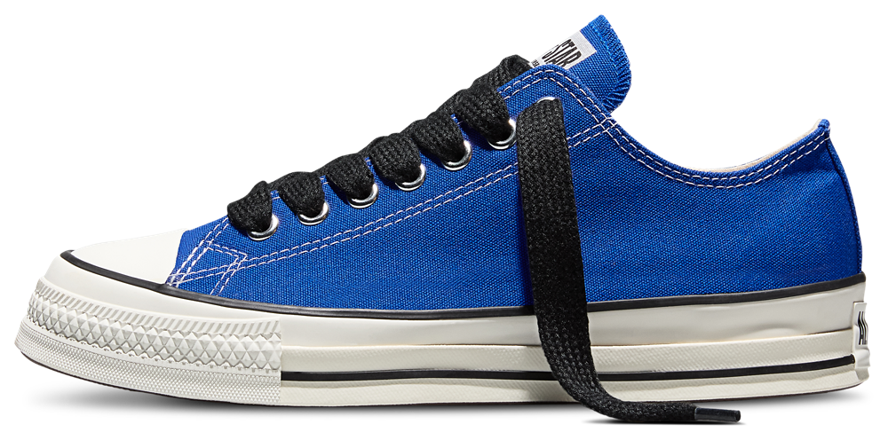 Converse CTAS Low Throwback - Men's — Red/Blue/Vintage White — view 2