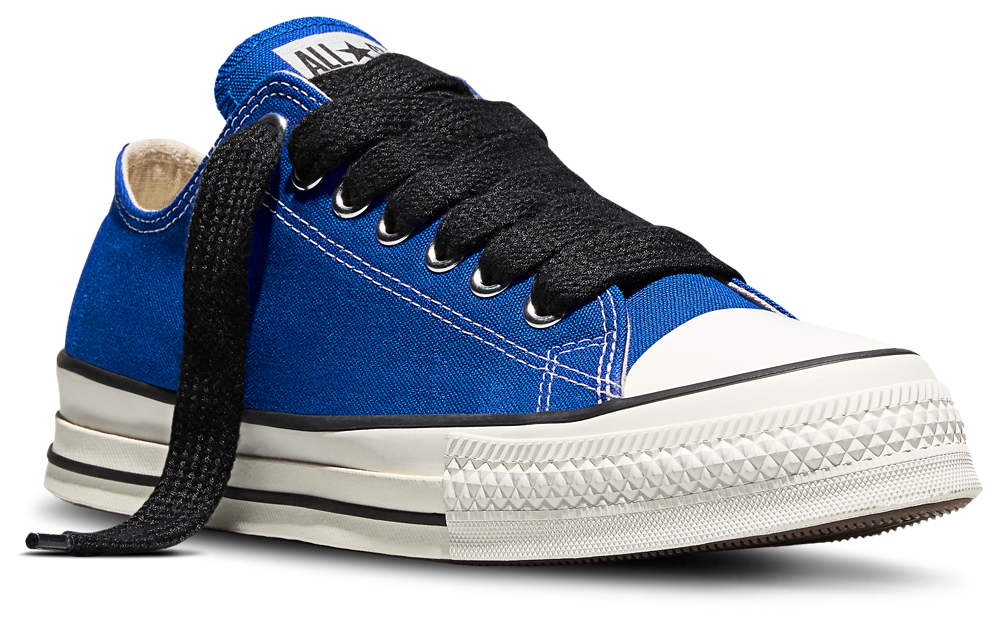 Converse CTAS Low Throwback - Men's — Red/Blue/Vintage White — view 3