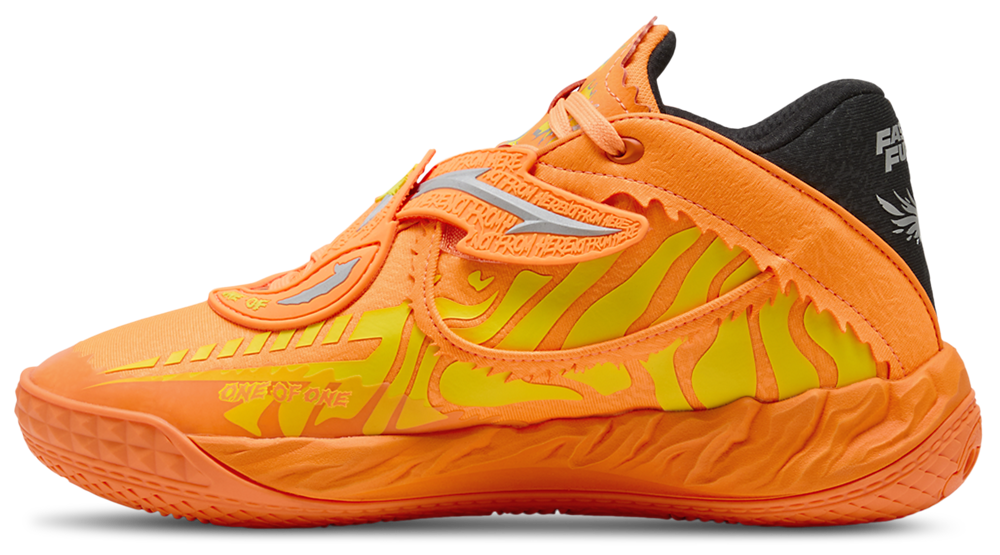 PUMA MB.05 - Men's — Silver/Green/Orange — view 2