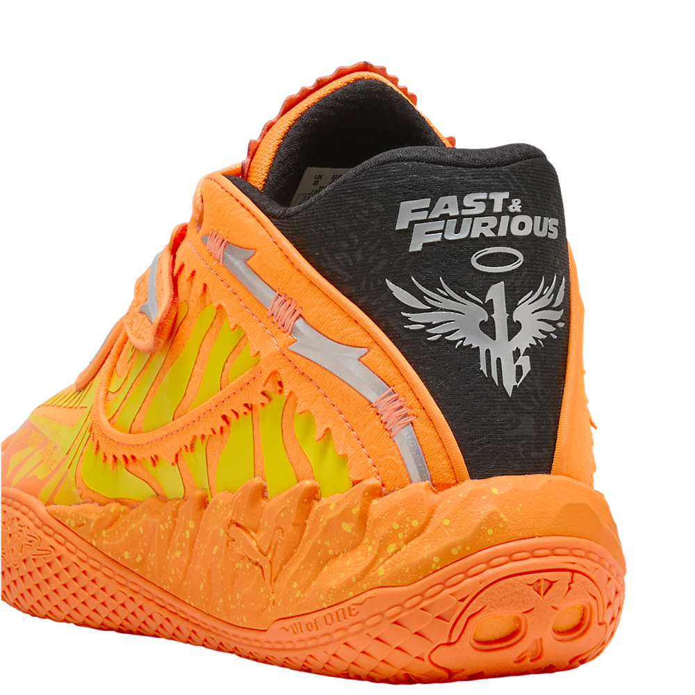 PUMA MB.05 - Men's — Silver/Green/Orange — view 3