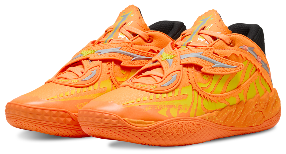 PUMA MB.05 - Men's — Silver/Green/Orange — view 6