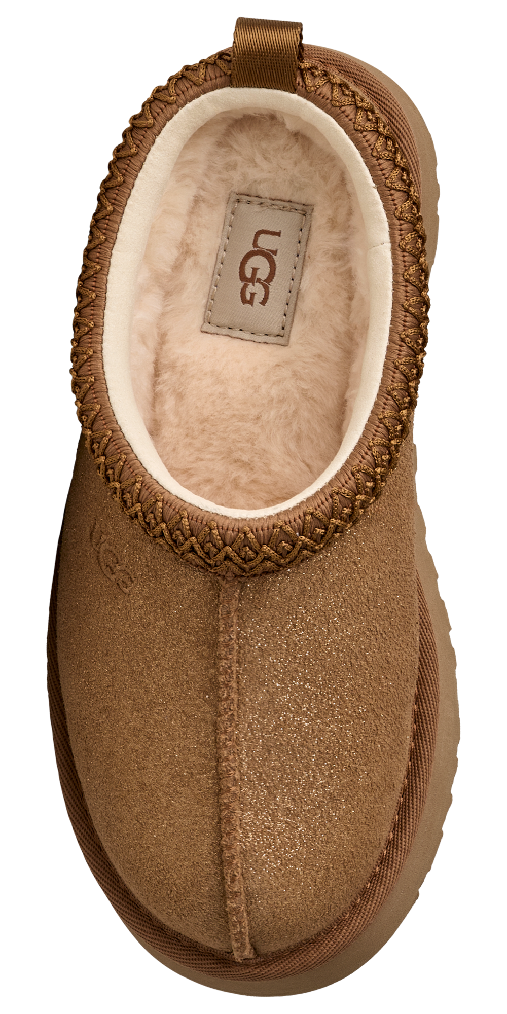 UGG Tazz Dazzle - Girls' Grade School — Chestnut/Chestnut — view 4
