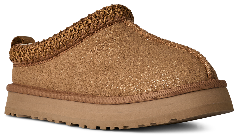UGG Tazz Dazzle - Girls' Grade School — Chestnut/Chestnut — view 6