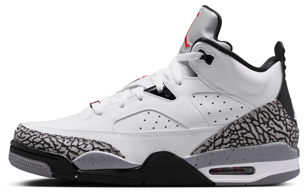 Jordan Son of Mars Low - Men's — White/Gym Red/Black — view 2