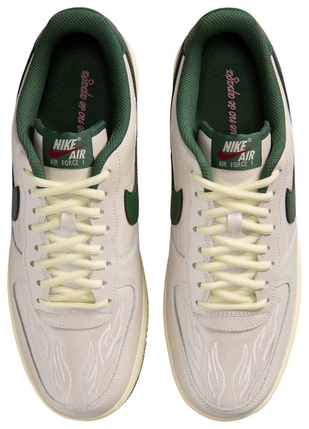 Nike Air Force 1 '07 LV8 - Men's — White/Fir Alabaster — view 4