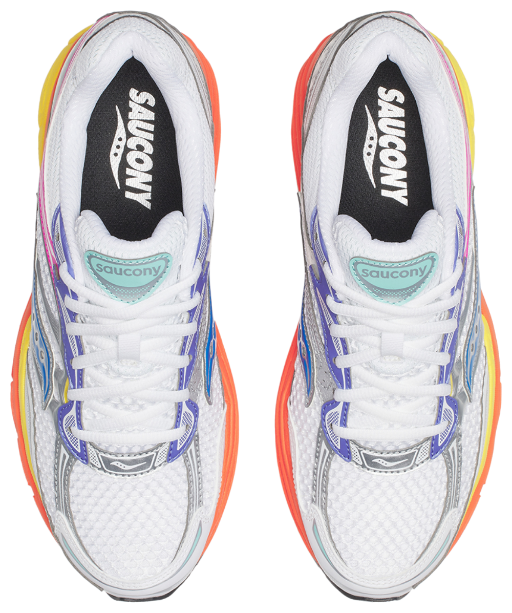 Saucony Progrid Omni 9 - Men's — White/Multi — view 4