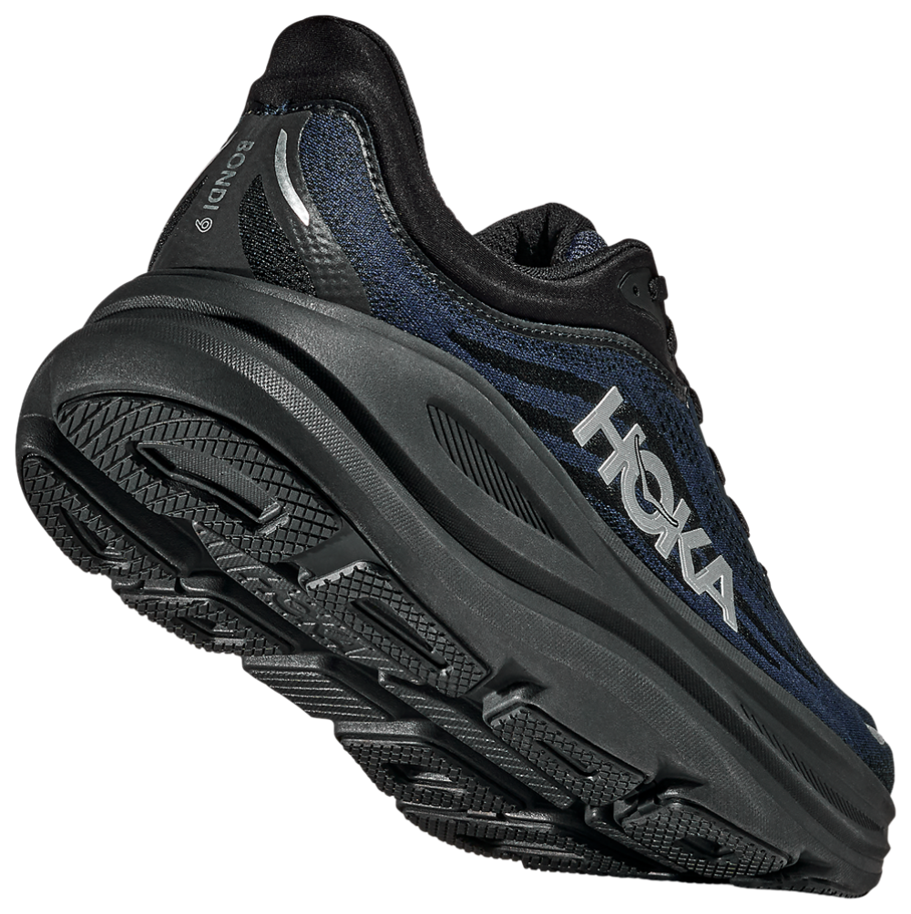 HOKA Bondi 9 - Men's — Varsity Navy/Black — view 8