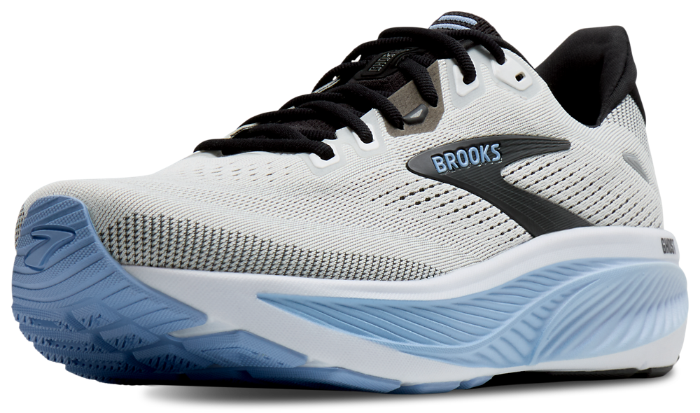 Brooks Ghost 18 - Men's — White/Black/Blue — view 7