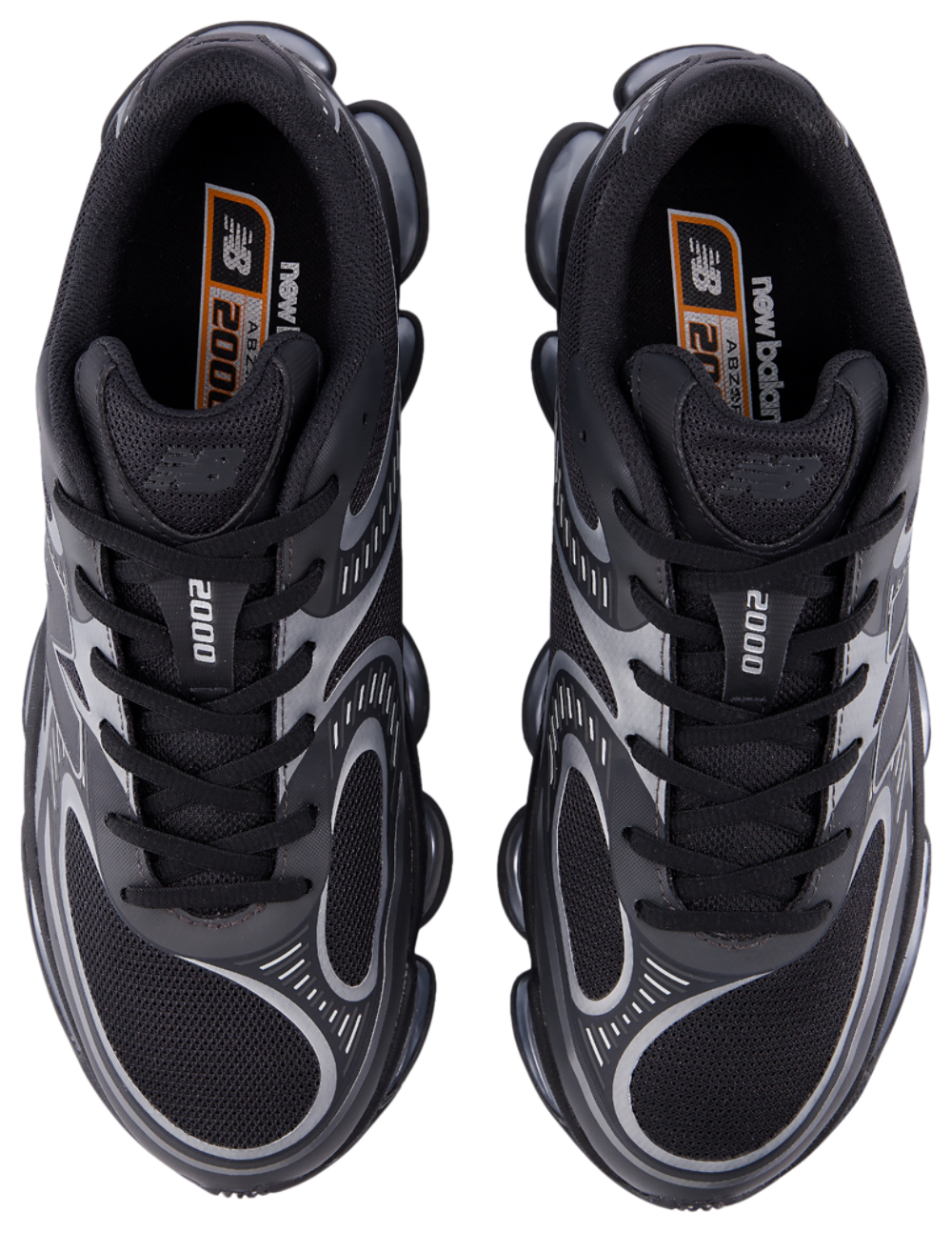 New Balance 2000 - Men's — Black/Silver — view 4