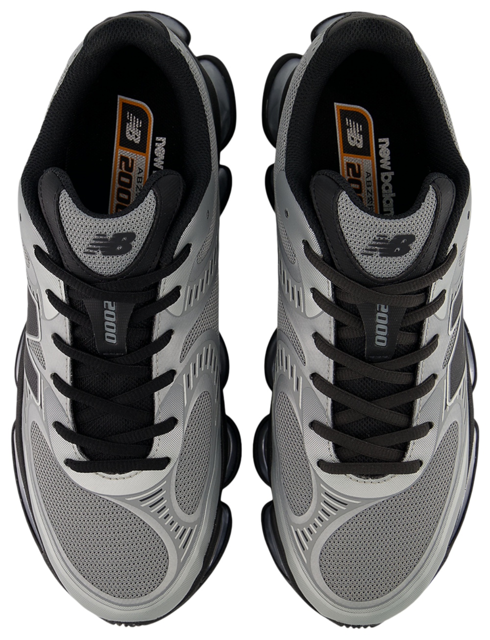 New Balance 2000 - Men's — Black/Silver — view 4