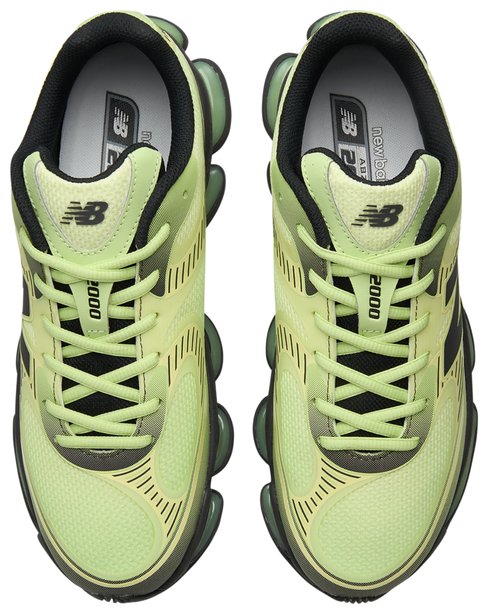 New Balance 2000 - Men's — Green/Green — view 4