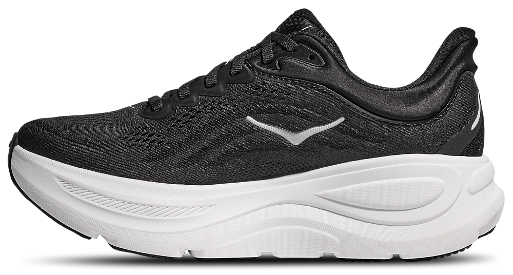 HOKA Bondi 9 - Men's — Black/White — view 2