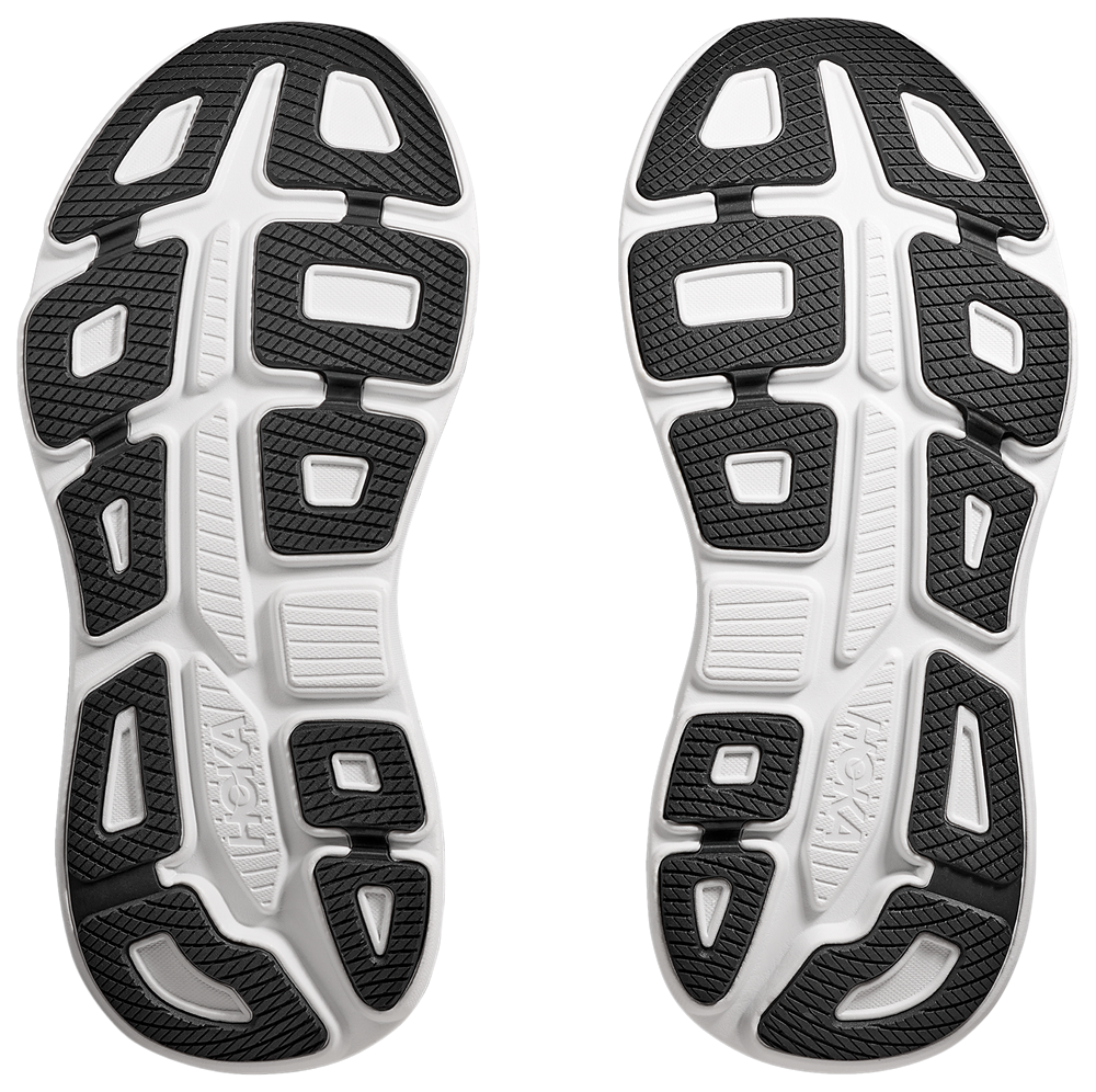 HOKA Bondi 9 - Men's — Black/White — view 5