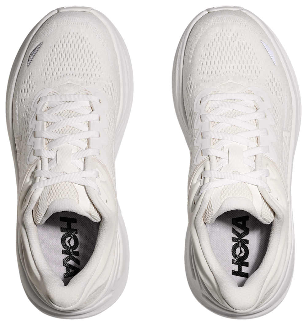 HOKA Bondi 9 - Men's — White/White — view 4