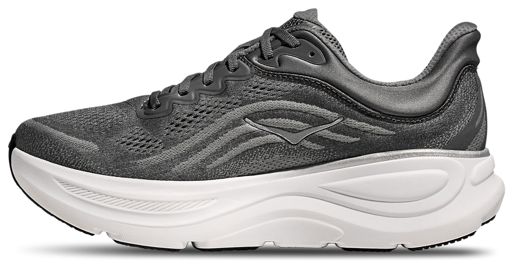 HOKA Bondi 9 - Men's — Silver/Grey — view 2