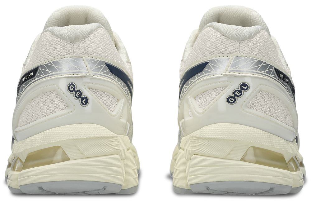 ASICS® GEL-Kayano 20 - Men's — Cream/Independence Blue — view 3