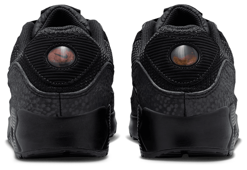 Nike Air Max 90 - Men's — Black/Black — view 3