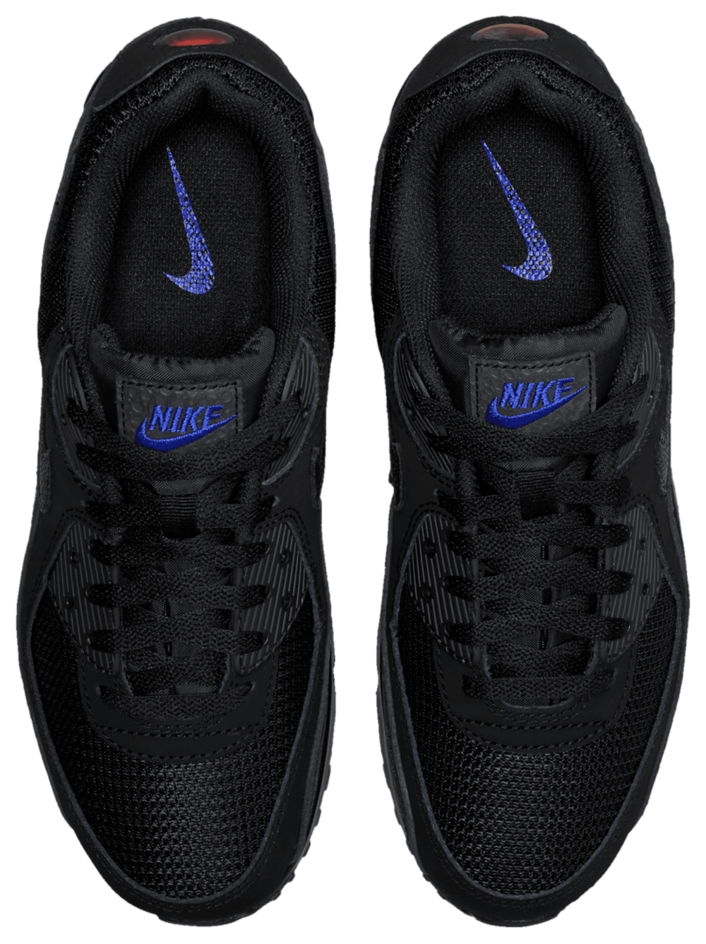 Nike Air Max 90 - Men's — Black/Black — view 4