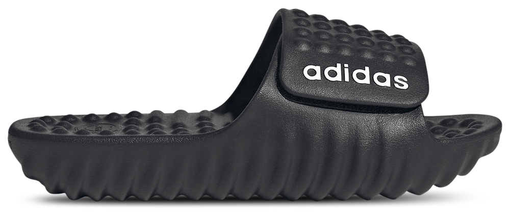 adidas Adissage 360REC - Boys' Grade School Core Black/Footwear White/Core Black product view