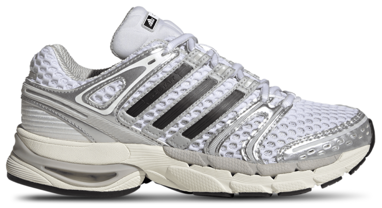 adidas Adistar Control 5 - Boys' Grade School Grey/Silver Metallic/White product view