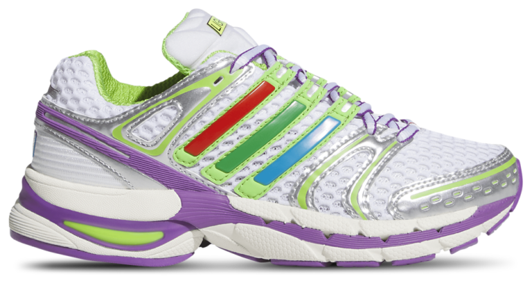 adidas Adistar Control 5 - Boys' Grade School Solar Slime/White product view