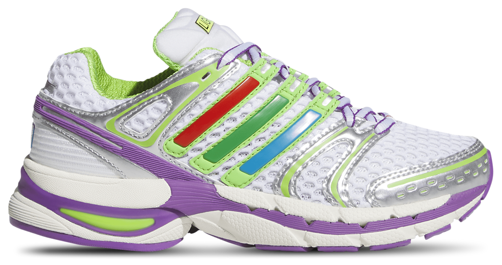 adidas Adistar Control 5 - Boys' Grade School Solar Slime/White product view