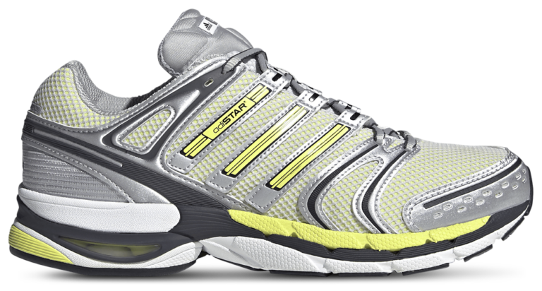 adidas Adistar Control 5 - Men's Grey/Utility Black/Semi Frozen Lemon product view