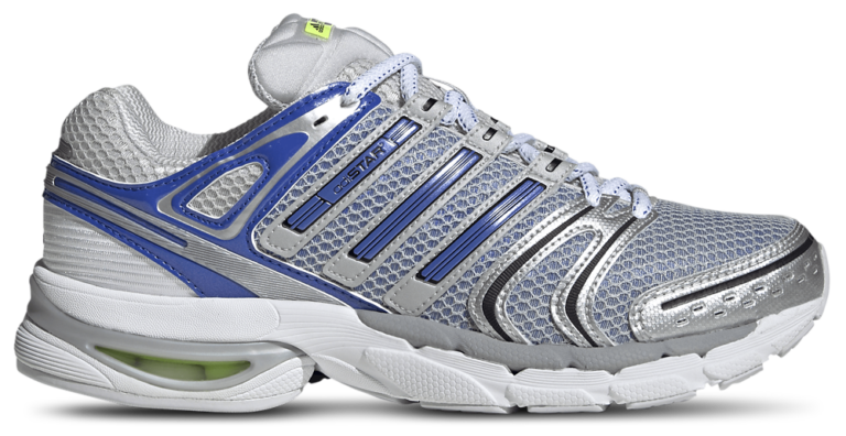 adidas Adistar Control 5 - Men's Hi Res Blue/Lucid Lemon/Silver Metallic product view